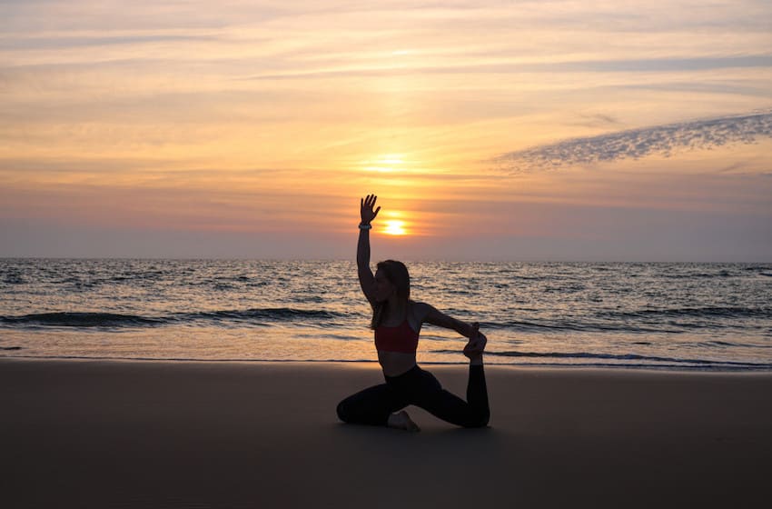 yoga et méditation océan indien