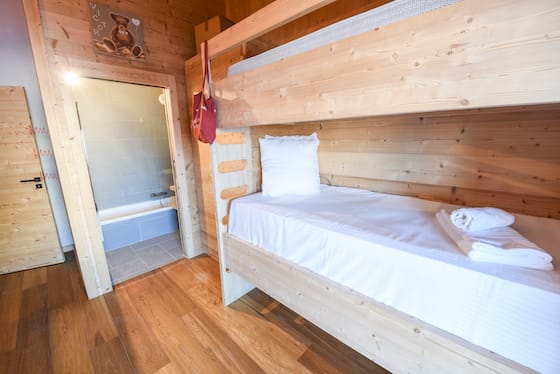 éden blanc appartement à l'alpe d'huez chambre double