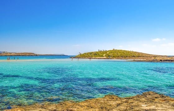 plage de rêve à Chypre