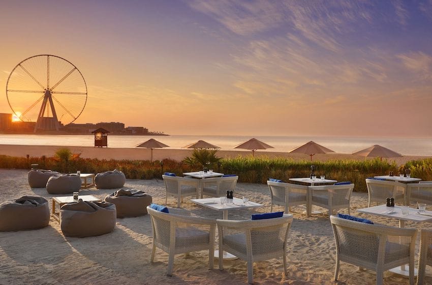  Les restaurants raffinés et romantiques sur la plage à Dubai !