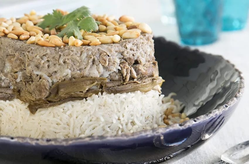  Recette de Ramadan : agneau riz-aubergines (maghlobat badenjan) !