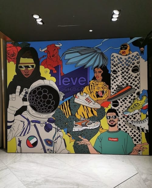 oeuvre hip hip à Level shoes