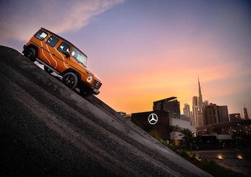 off road en centre ville de dubai