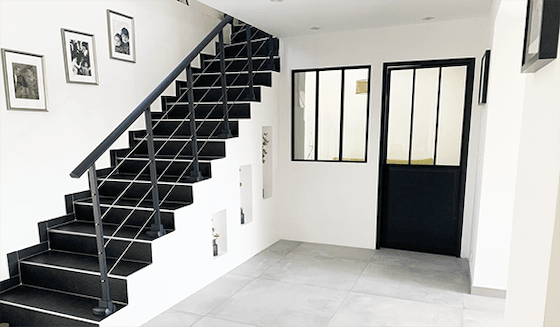 création d'escalier transformation maison
