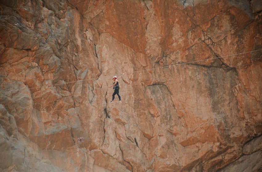 Via Ferrata Jebel Jais