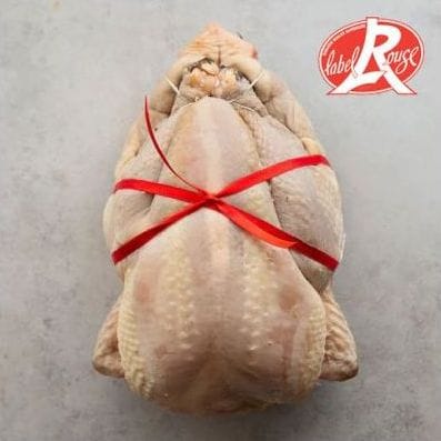 chapon frais label rouge