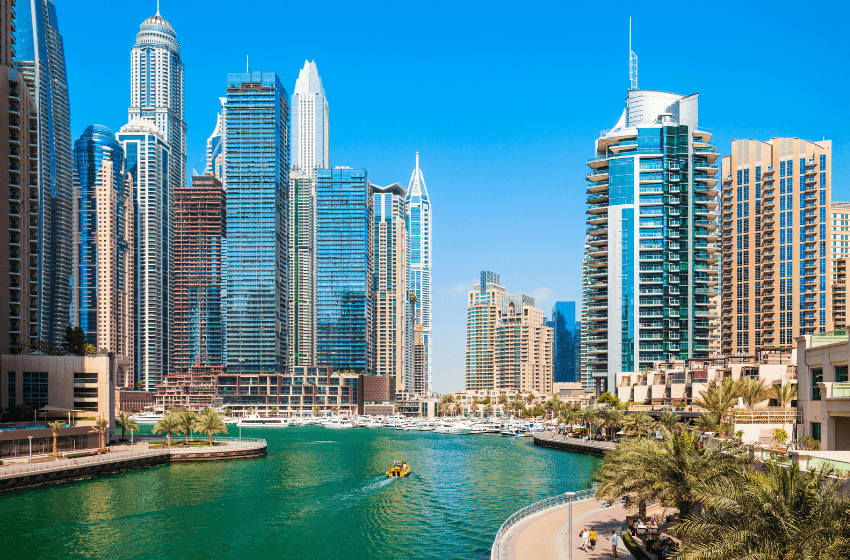  Le quartier de DUBAI MARINA
