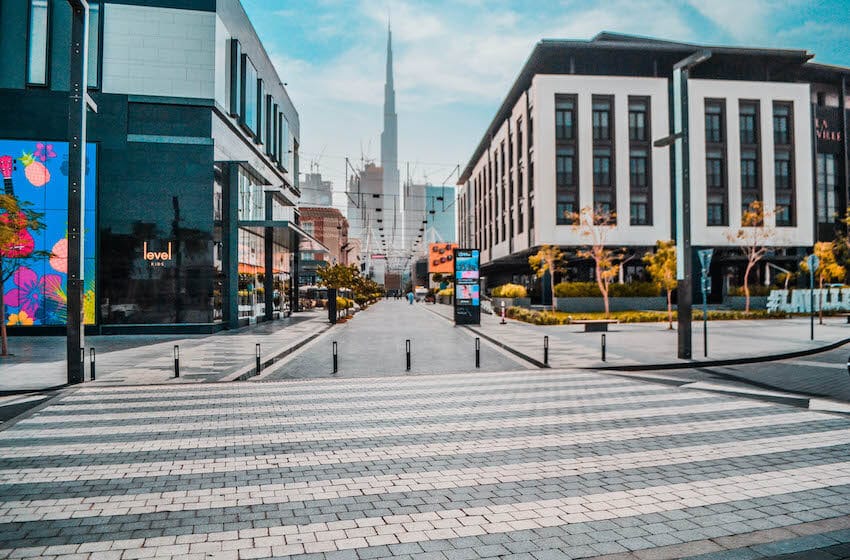  Le quartier de CITY WALK