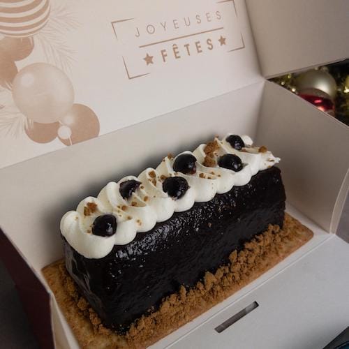 buche de noel chocolat noir