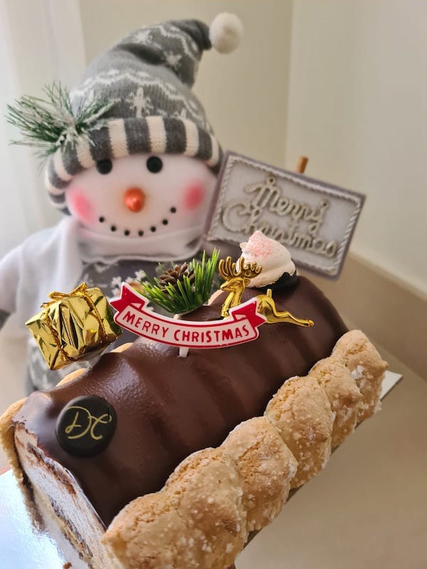 buche de noel david croiser