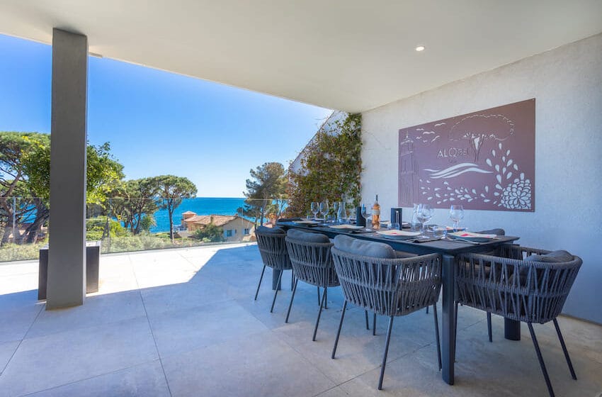 appartement à louer aux Issambres avec vue sur le golf de saint tropez