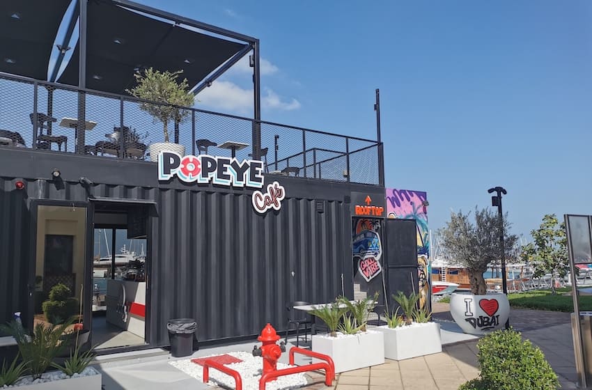  Restaurants à Dubai : Popeye Café, le nouveau rooftop à découvrir absolument !