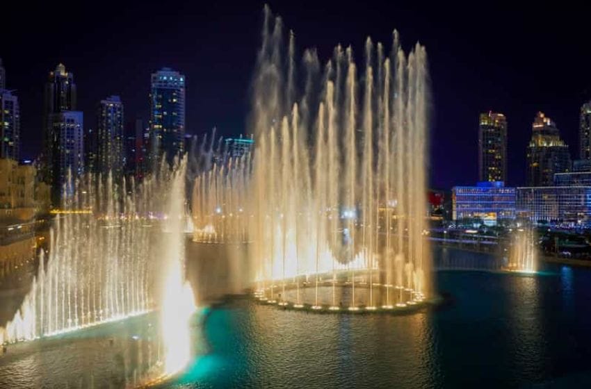 dubai fontaine