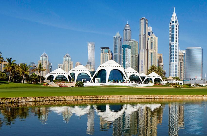 club house Emirates golf club