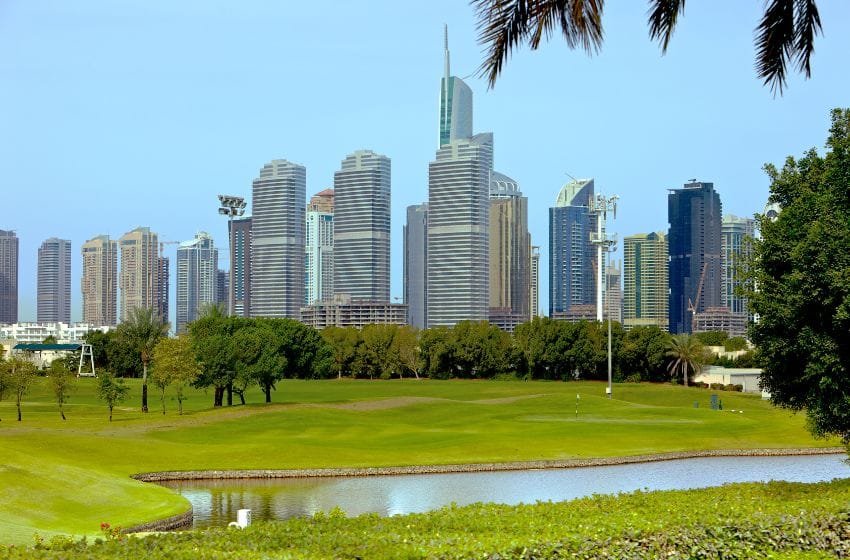 skyline dubai golf