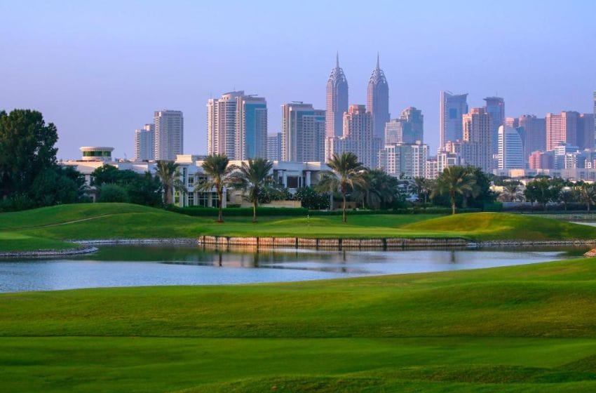 les meilleurs golfs de dubai
