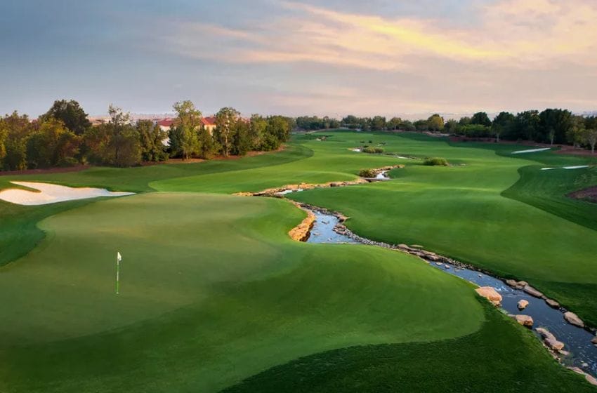 parcours de golf à dubai