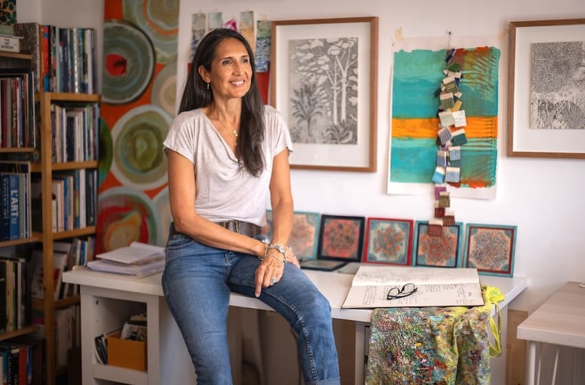  Parole d’artistes : Bénédicte Gimonnet, artiste pluridisciplinaire à Dubai !