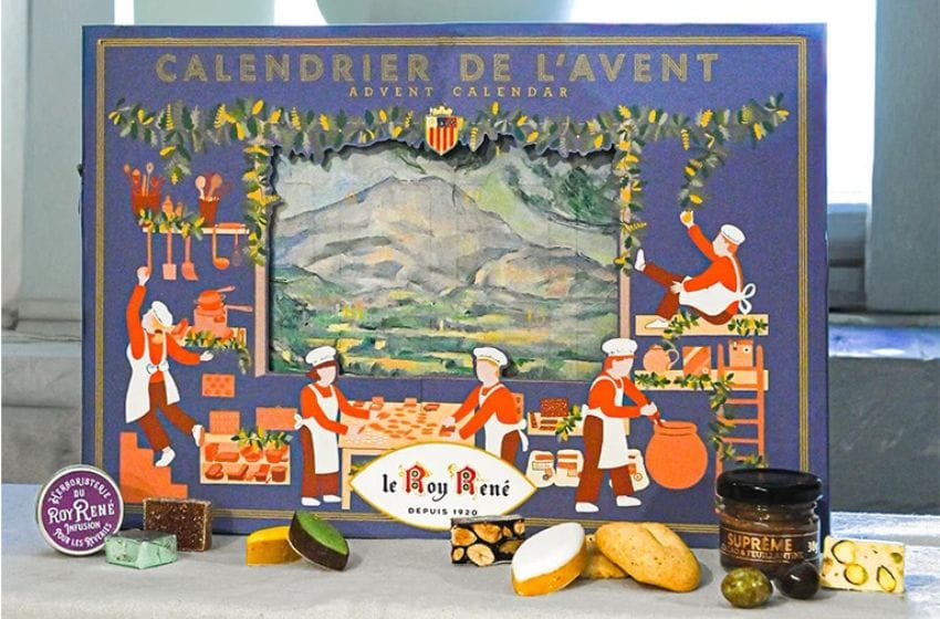 Le Roy rene calendrier de l'avent à Dubai