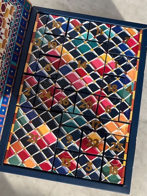 Advent calendar dubai chocolate