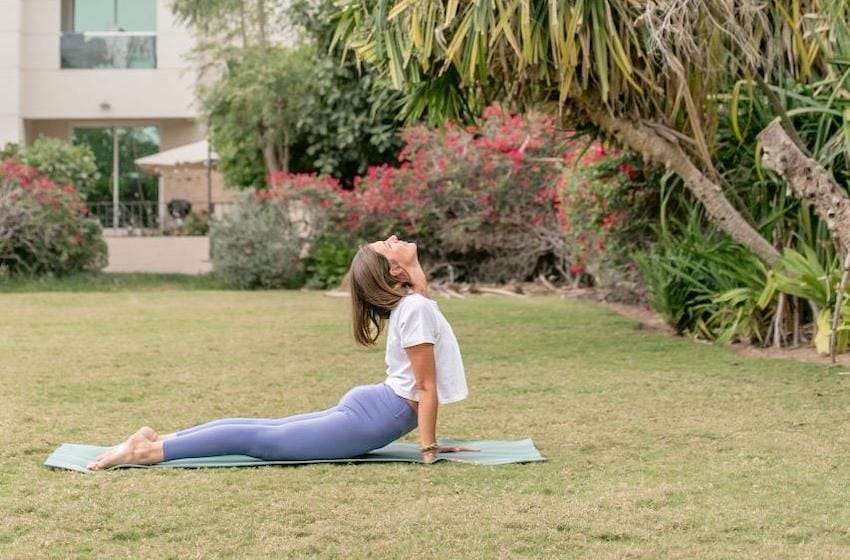 Cecile rousseau professeur de yoga