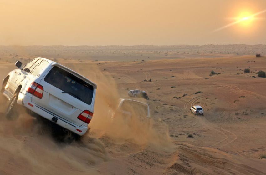dune bashing dubai