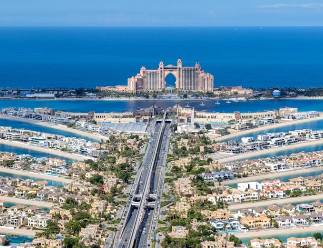 iles artificielle dubai