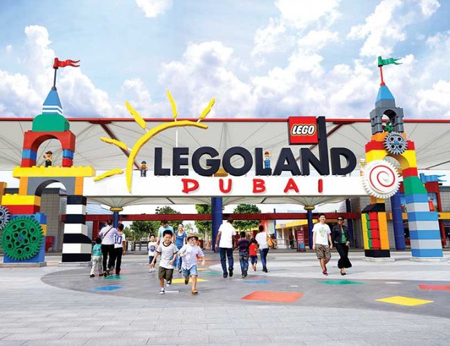 parc d'attraction dubai lego land