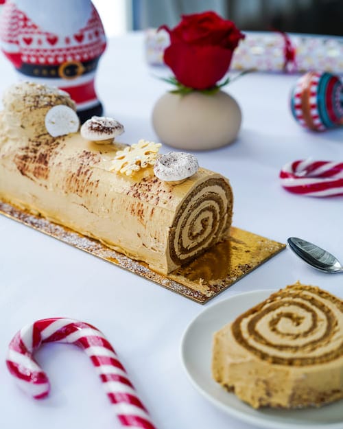 buche de noel au café