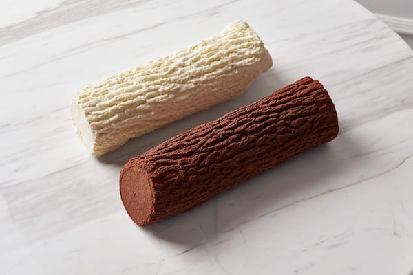 buche de noel chocolat caramel