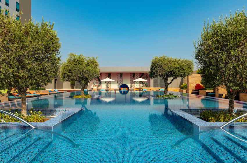 piscine hotel a loft Abu Dhabi