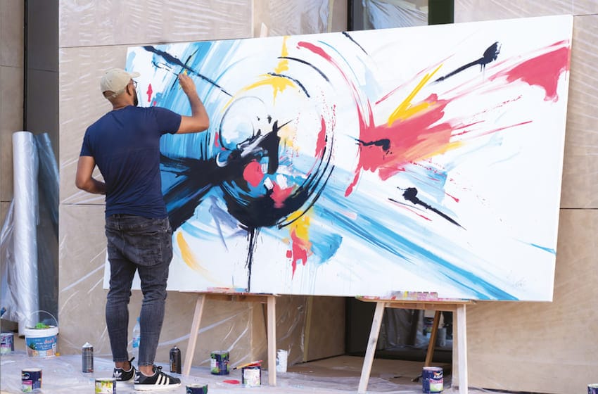  Parole d’artistes : Hakim Idriss, aka Socrome, graffeur et peintre franco-comorien !