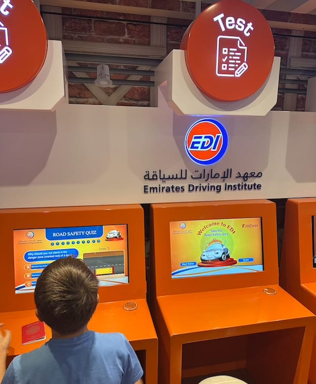 test driving license dubai