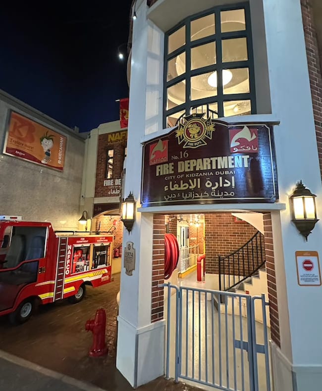 etre pompier à dubai