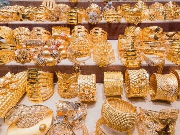 acheter des bijoux au souk de l'or