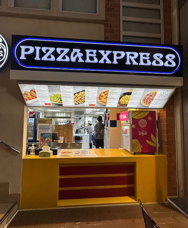 pizza express kidzania