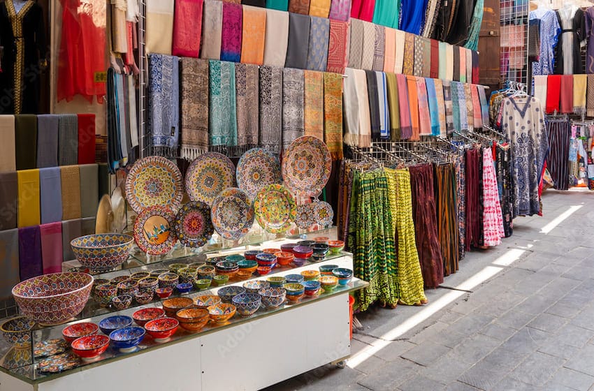 dubai souk du textile