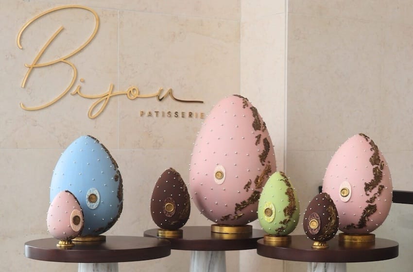 bijou pâtisserie oeufs de pâques
