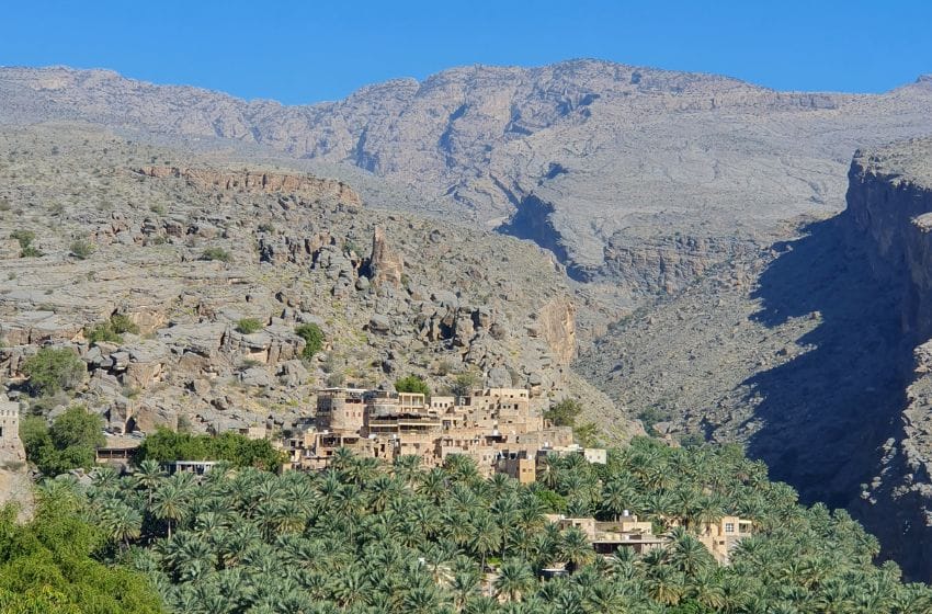 montagnes du Hajar Misfah al Abriyeen