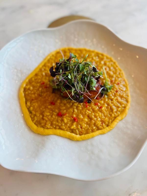 chilean sea bass risotto