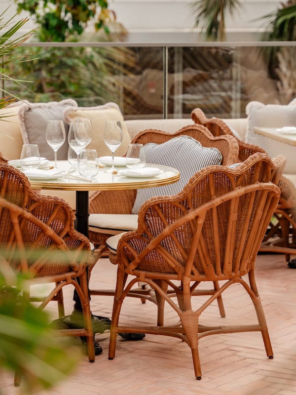 restaurant vue sur le burj al arab