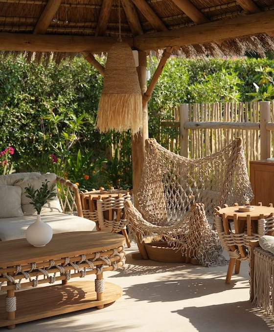boho chic beach club