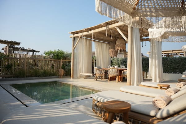 piscine privée hotel