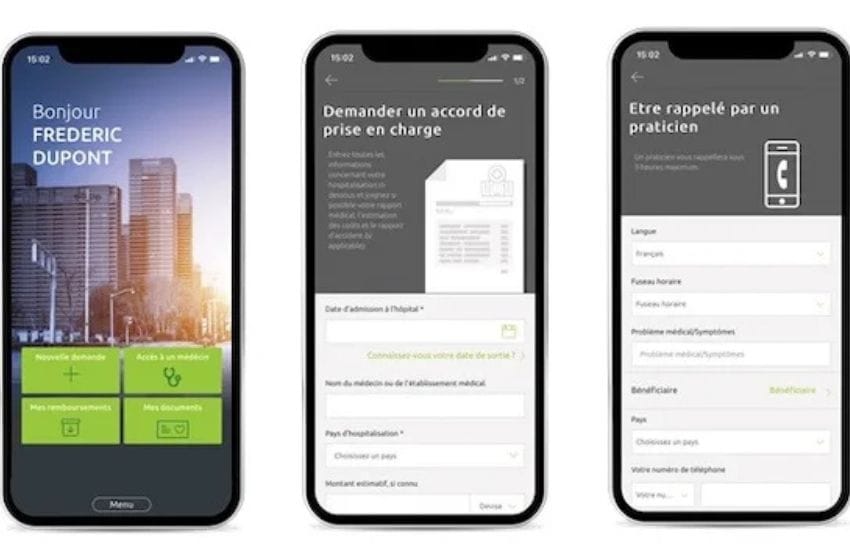 application assurance santé