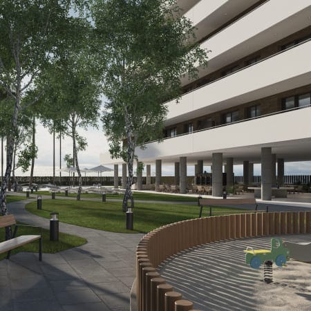 jardin résidence en Espagne