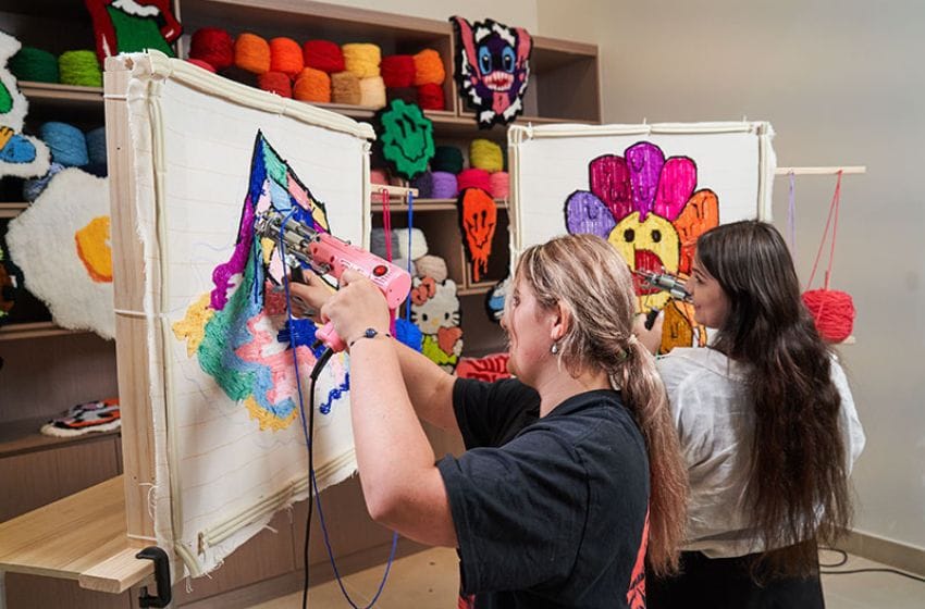 ateliers création de tapis ateliers DIY à Dubai