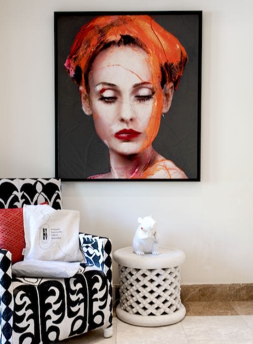 fauteuil traditionnel nigérian