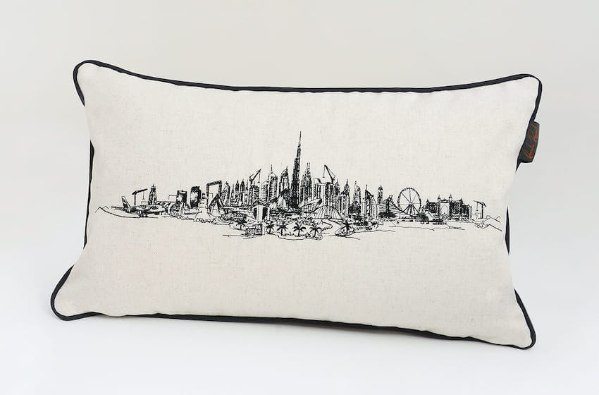 coussin imprime print dubai
