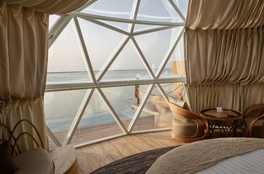 hotel avec chambre bulle