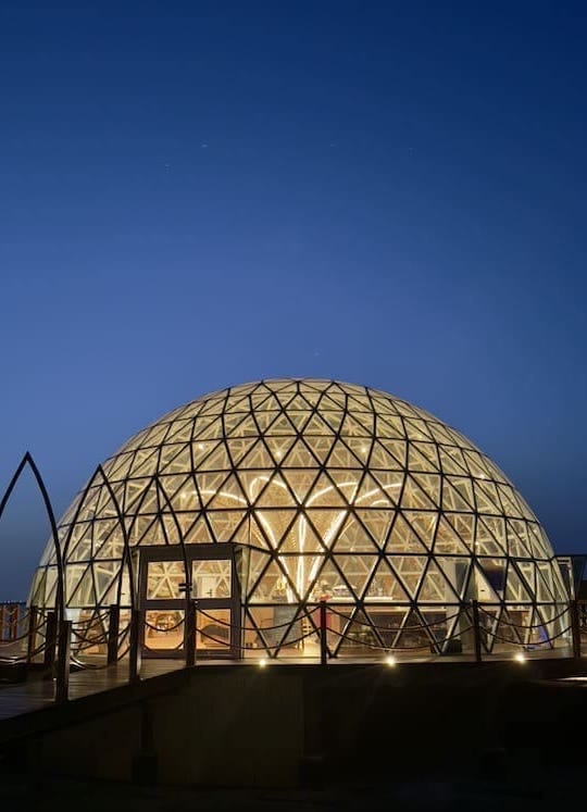 dormir dans une bulle nuit